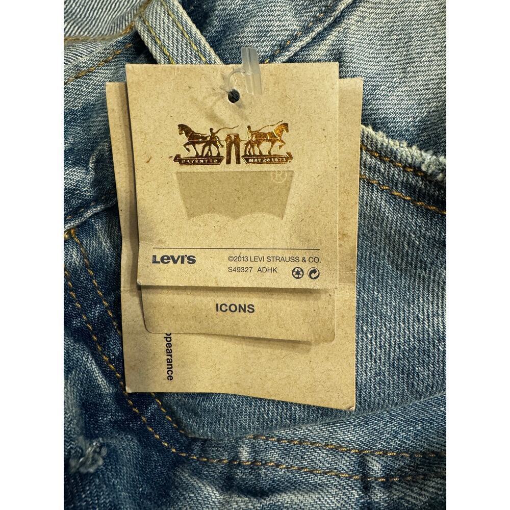 Levi’s 501 Icons Distressed Light Wash Jeans – W32 L32 – NWT - Picture 5 of 9